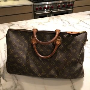 AUTH Louis Vuitton Speedy 40 bag handbag
